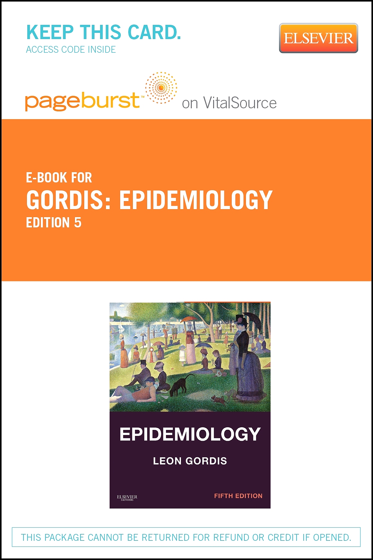Epidemiology - Elsevier eBook on VitalSource (Retail Access Card)