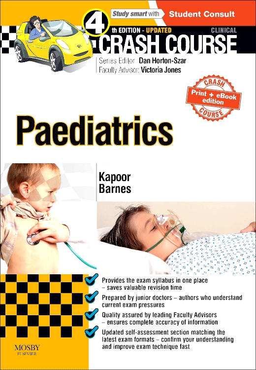 Crash Course Paediatrics Updated Print + eBook edition