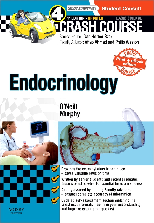 Crash Course Endocrinology: Updated Print + E-book Edition