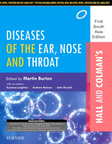 Hall and Colman's Diseases of the Ear, Nose and Throat: 1 SAE